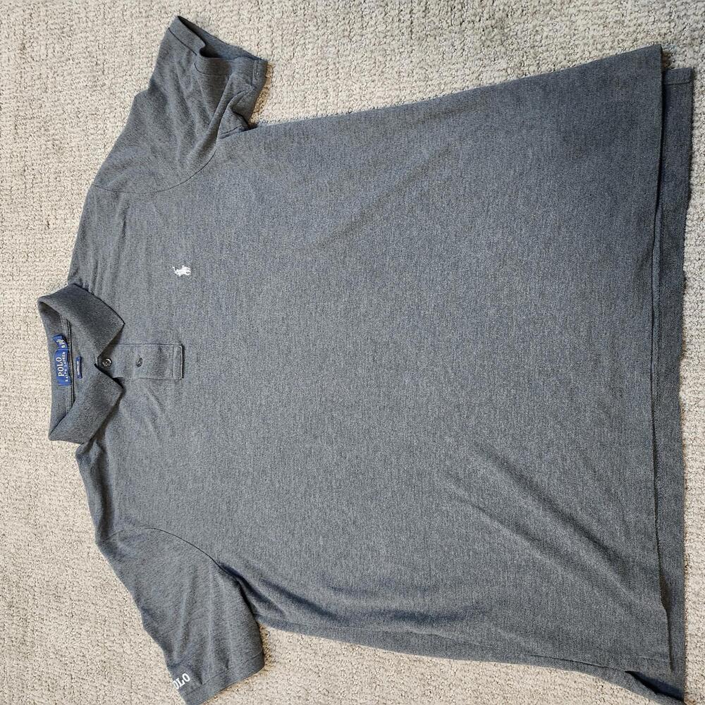 Ralph Lauren Men's Char Incoal Grey Polo Shirt